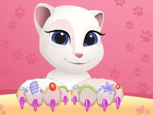Angela Manicure Fun Game