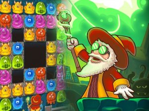 Cavern Monsters Match 3 Puzzle