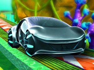Concept Car Stunt Racing