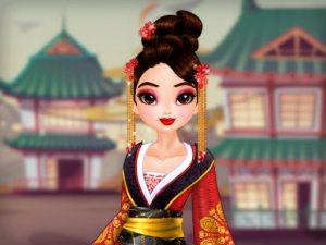Mylan Oriental Bride Dress Up Game