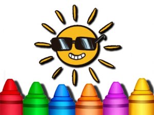 Summer Coloring Game