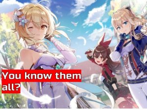 Genshin Character Quiz Trivia