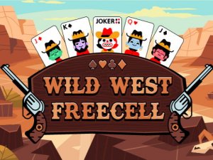 Wild West Freecell Puzzle Game