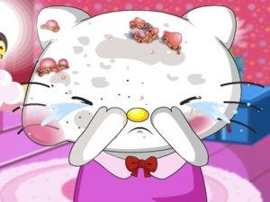 Hello Kitty Face Doctor Kids Game