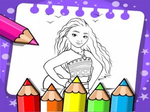 Moana Coloring Book Online