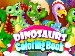 Dinosaur Coloring Book Game