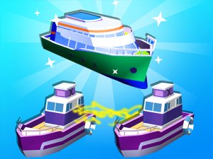 Boat Merge & Race Arcade Game