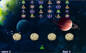 Alien Space Invasion: Arcade precision fighter