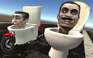 Bike Stunt Skibidi Toilet Racing Game Online
