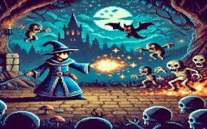 Magical Pixel Mage: Survival Arena
