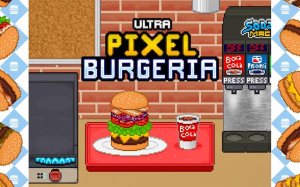 Ultra Pixel Burgeria - Fast Food Cooking Game Online