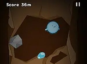Falling Through Stone: A Shape-Shifting Descent
