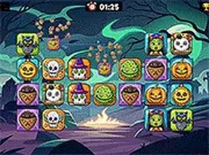Halloween Link Puzzle Game
